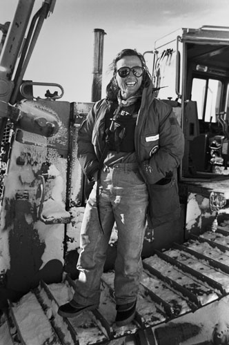 &ldquo;It&rsquo;s strange. At home in Idaho I do everything natural. I bicycle, I hike, I climb mountains, I canoe. But down here I drive Cat.&rdquo;<br/>—Jules Uberuaga, at Williams Field, Ross Ice Shelf